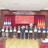 ພະນັກງານ-ລັດຖະກອນ ກົມແຜນທີ່ແຫ່ງຊາດເຂົ້າຮ່ວມພິທີປະດັບຫຼຽນທີ່ລະນຶກ 70 ປີ ວັນສ້າງຕັ້ງພັກ