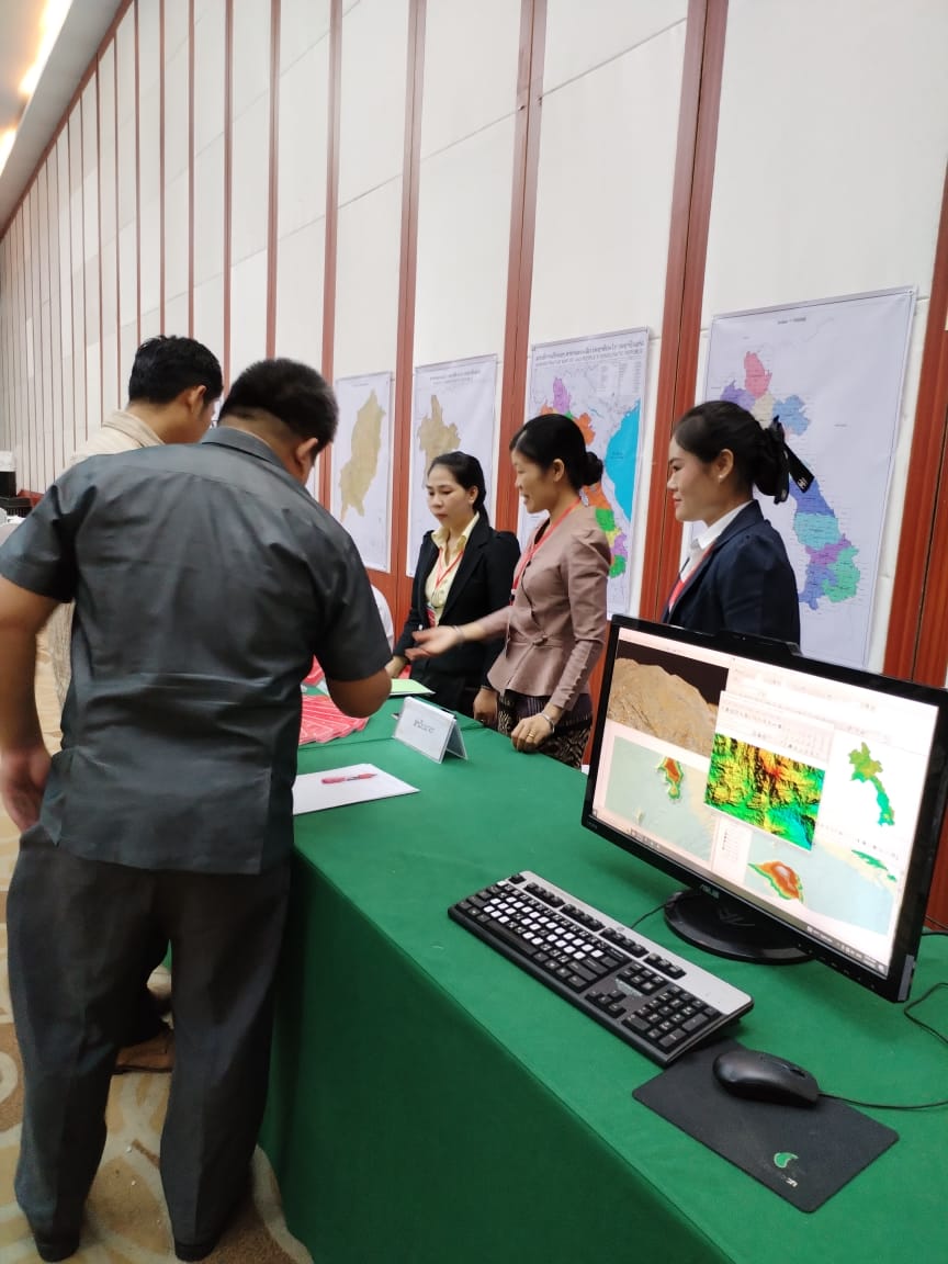 ກອງປະຊຸມເຜີຍແຜ່ຜົນສຳເລັດໂຄງການທົດລອງ ສ້າງແຜນທີ່ 3 ມິຕິ